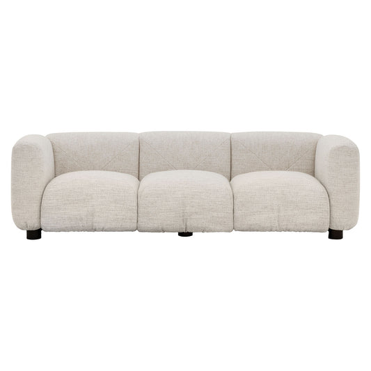 Marius&Marius 3 Seat Sofa | Chalk Otis Fabric Upholstery