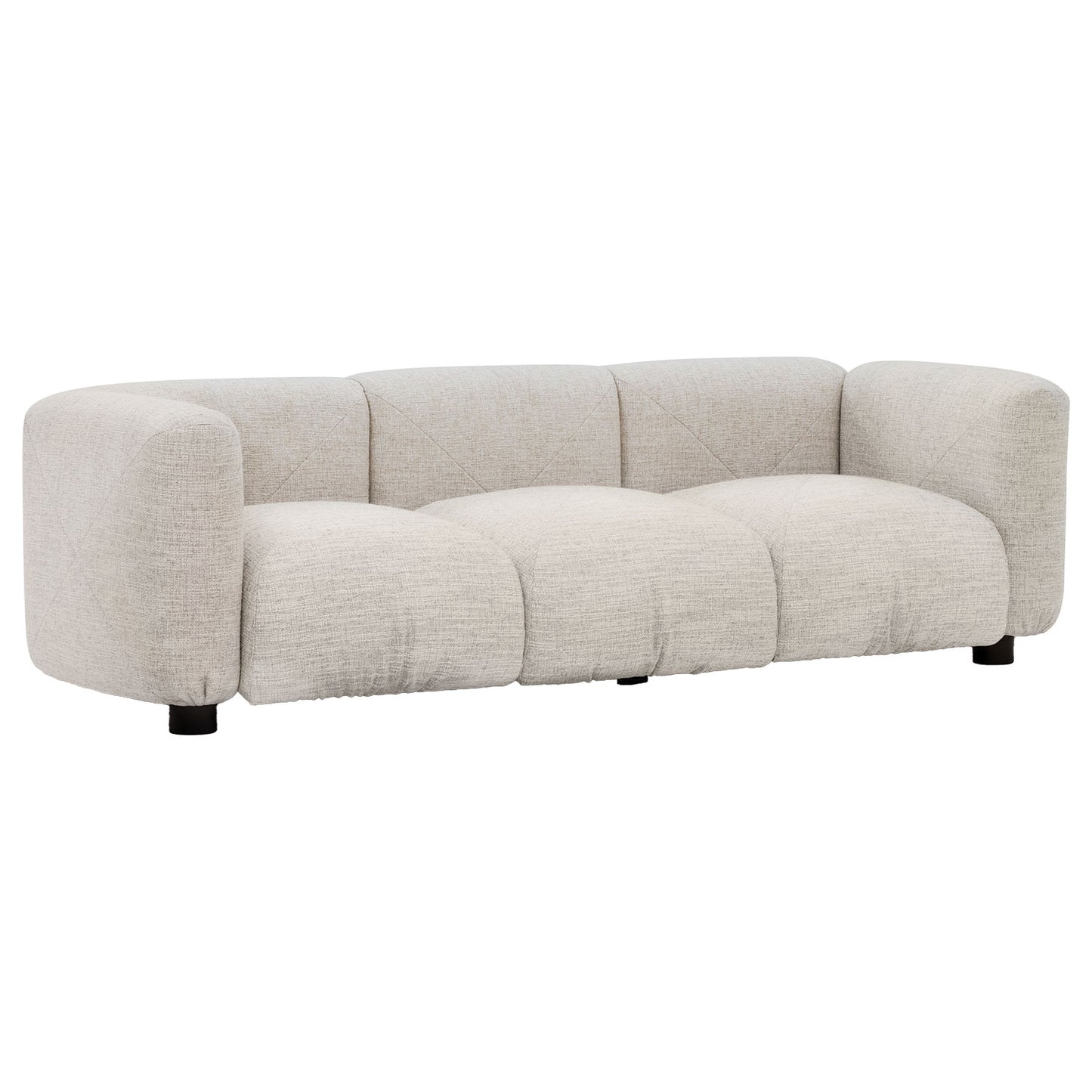 Marius&Marius 3 Seat Sofa | Chalk Otis Fabric Upholstery