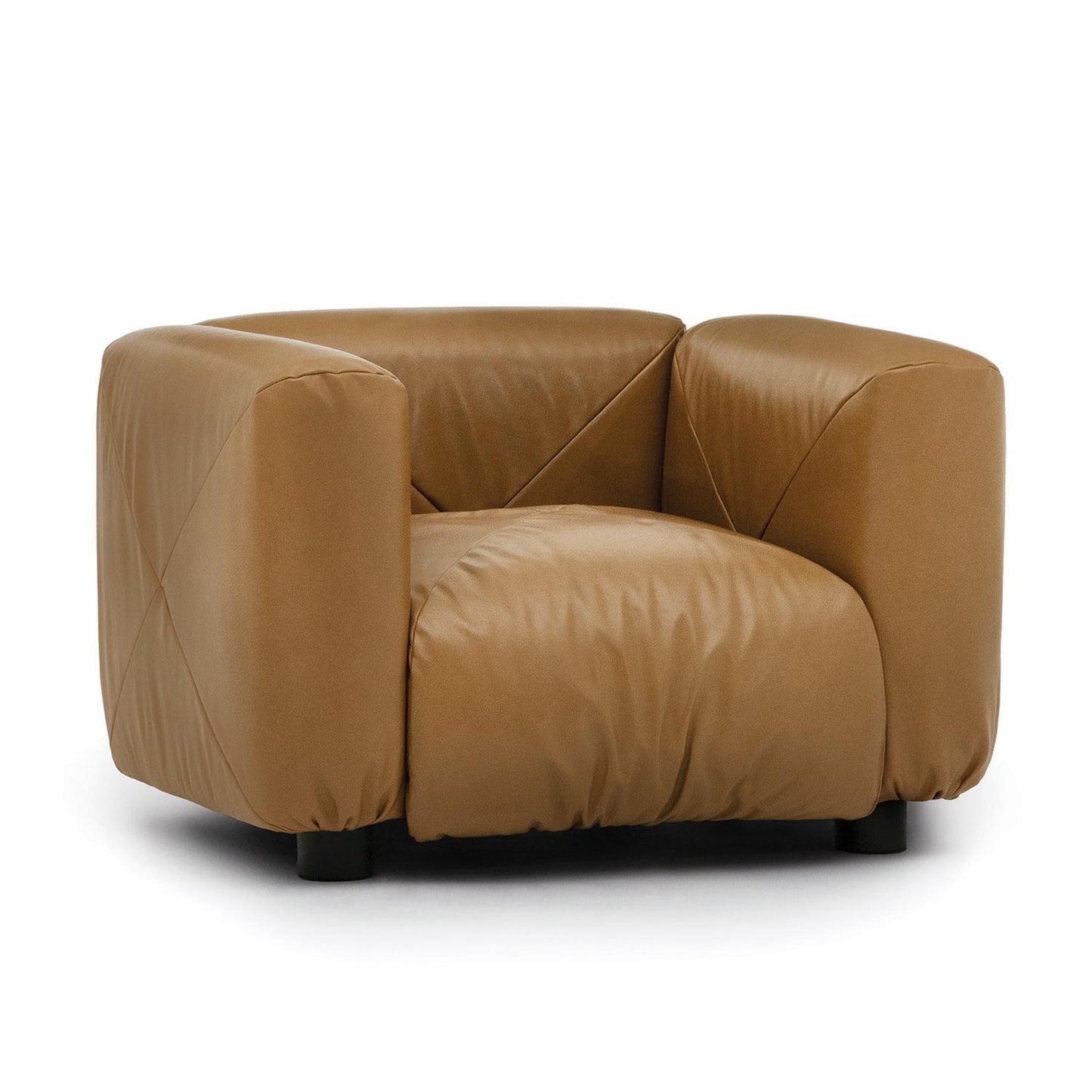 Marius&Marius Armchair | Cognac Cowhide Super Perla Leather