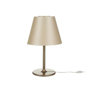 Melampo Notte Bedside Lamp | Bronze Coloured Base and Stem