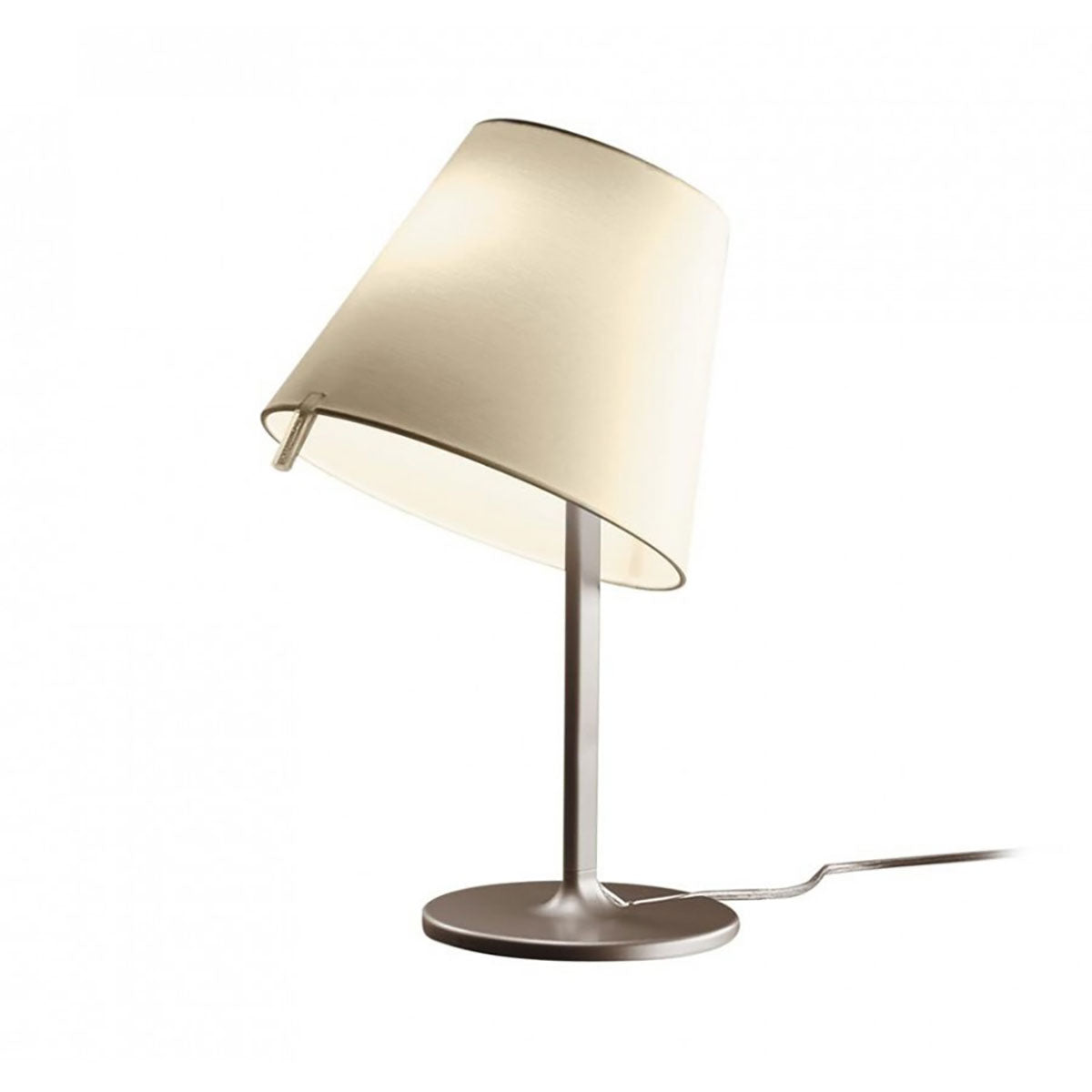 Melampo Notte Bedside Lamp | Bronze Coloured Base and Stem