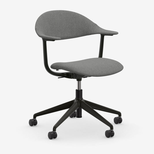 Mynt Chair Plywood | Dark Walnut Shell Deep Black Frame