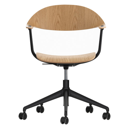 Mynt Chair Plywood | Oak Shell Deep Black Frame