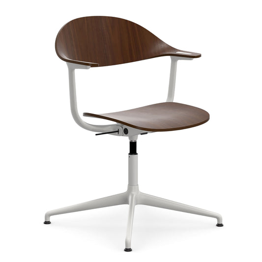 Mynt Chair Plywood | Dark Walnut Shell Soft Light Frame