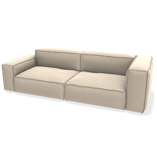 NeoWall Sofa 240cm | Ecru 10 Tosca Upholstery