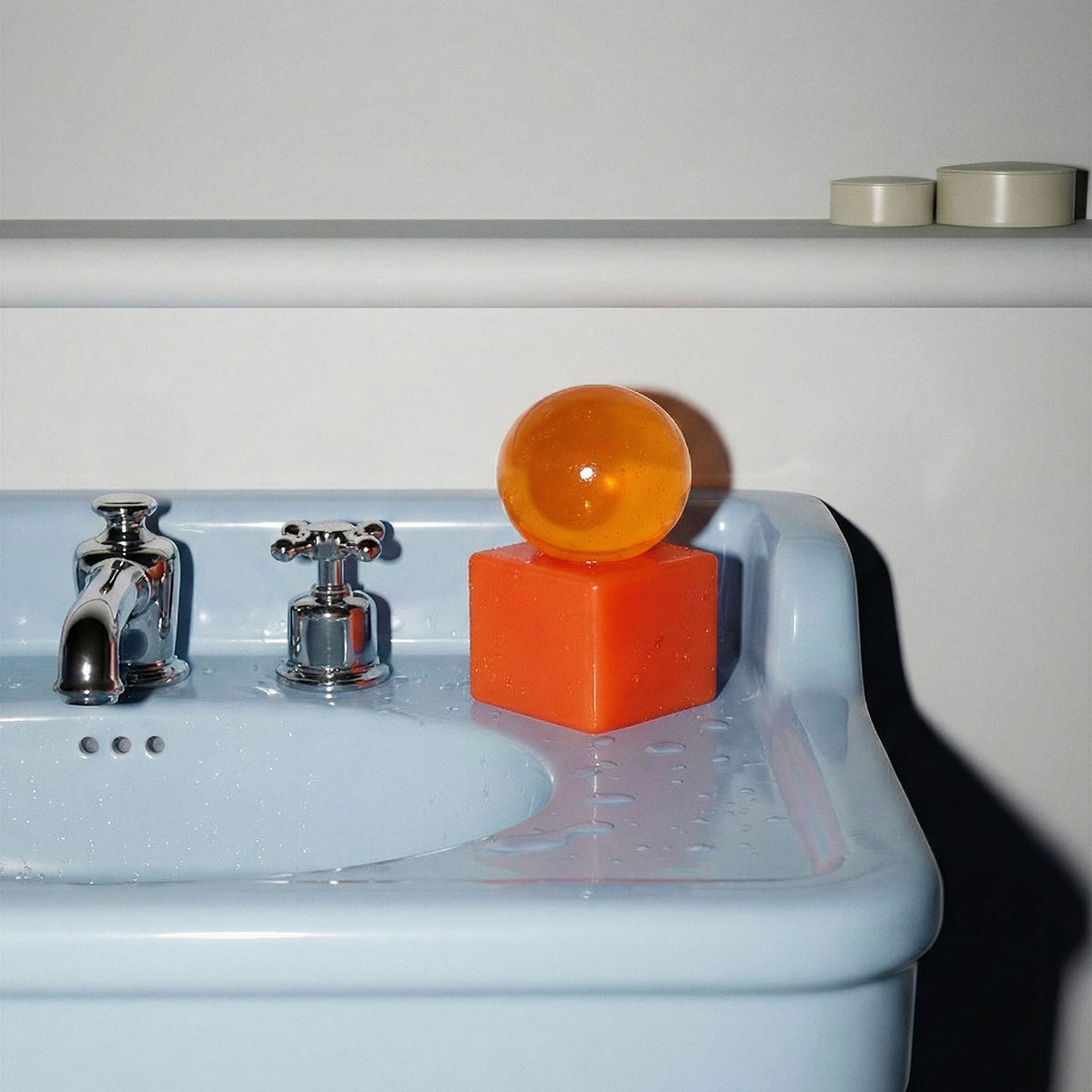 OBA Soap and Holder | Orange and Papaya
