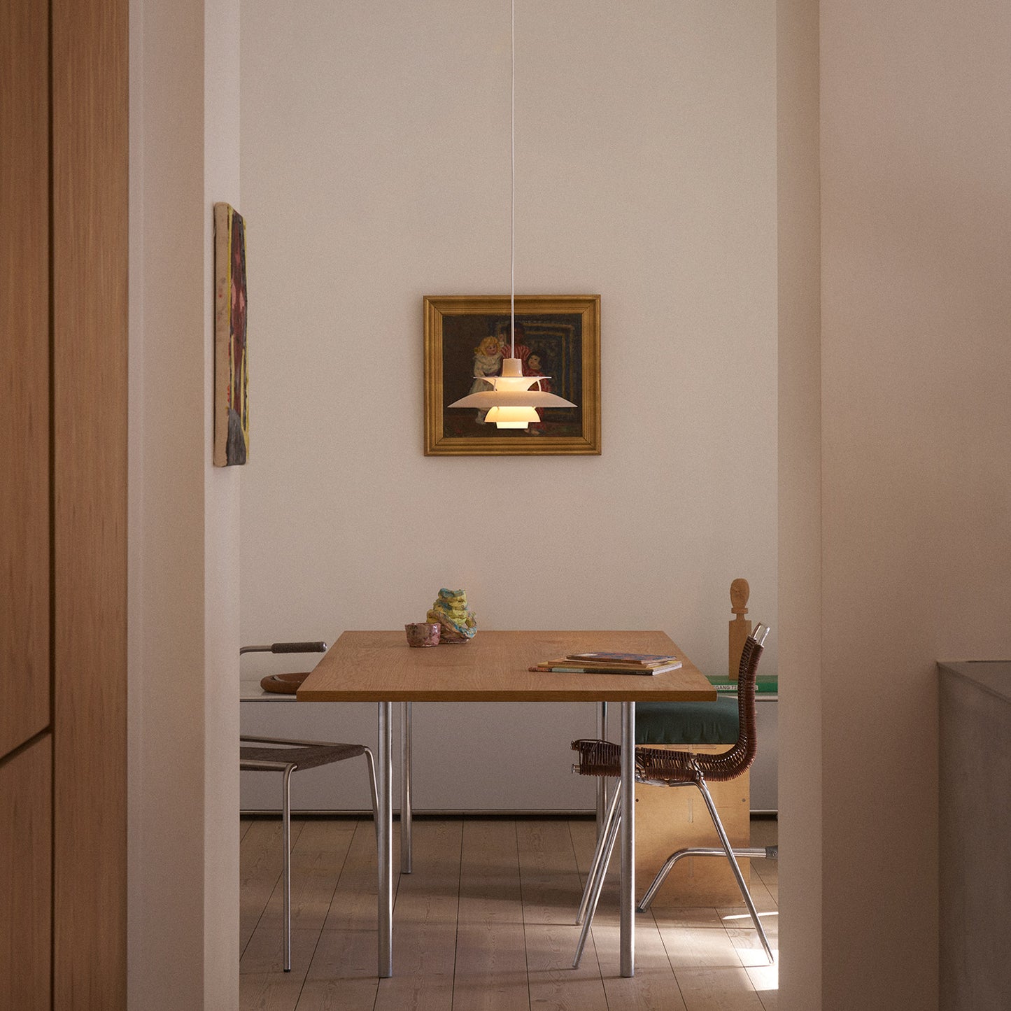 PH 5 320 Opal Pendant Lamp | Beige