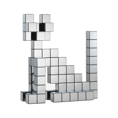 Panton Cubes Cat | Chrome