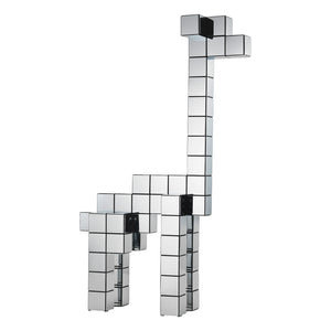 Panton Cubes Giraffe | Chrome