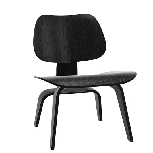 Plywood Group LCW Chair | Black Stained Ash Seat Back and Base