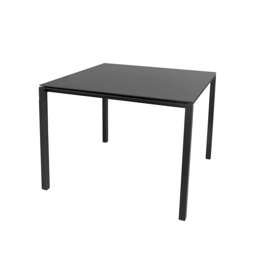 Pure Dining Table Square | Nero Black Ceramic Top