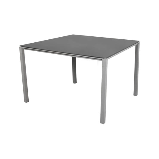 Pure Dining Table Square | Nero Black Ceramic Top