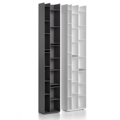 Random 3C Bookcase | White Matt Lacquer
