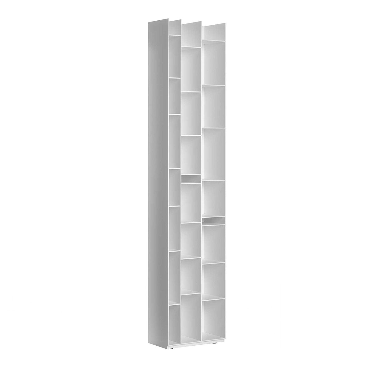 Random 3C Bookcase | White Matt Lacquer