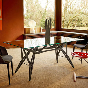 Reale Table | Walnut-stained Oak Frame