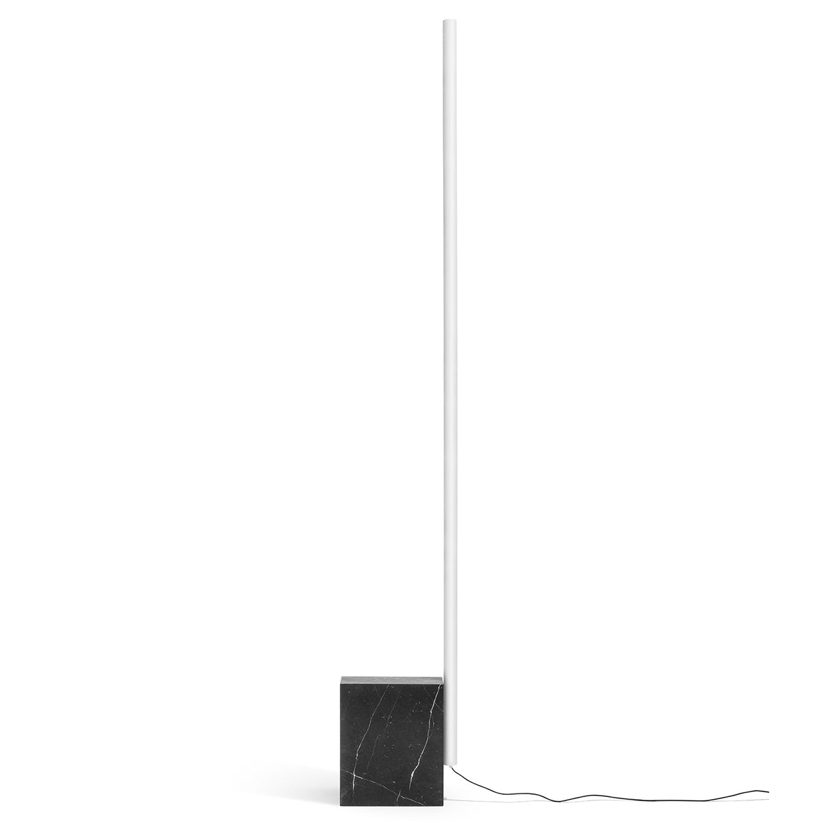 Black Marquina Marble Relay Floor Lamp by Michael Anastassiades for Flos