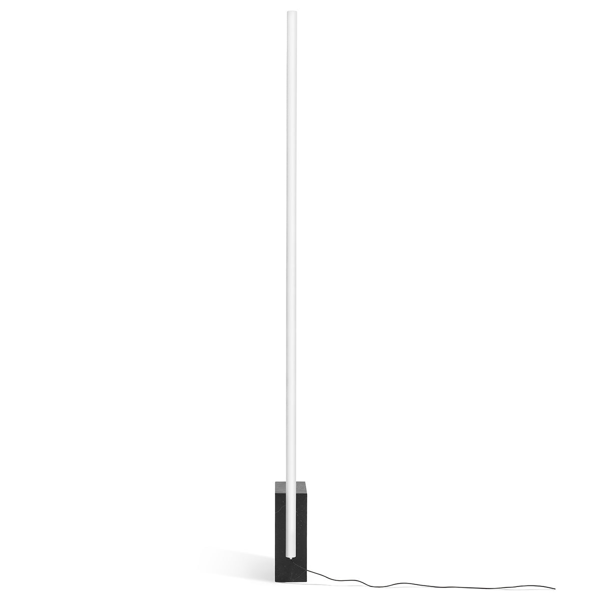Black Marquina Marble Relay Floor Lamp by Michael Anastassiades for Flos