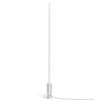 White Carrara Marble Relay Floor Lamp by Michael Anastassiades for Flos