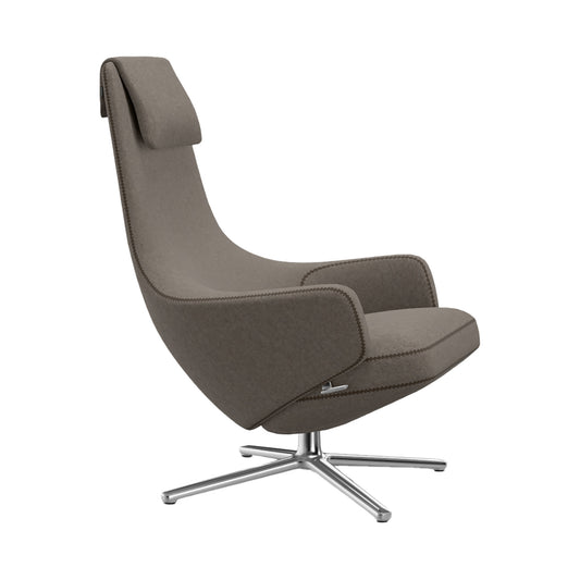 Repos Lounge Chair | Cosy 02 Fossil Wool Upholstery