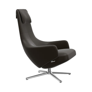 Repos Lounge Chair | Premium Leather Brown 77