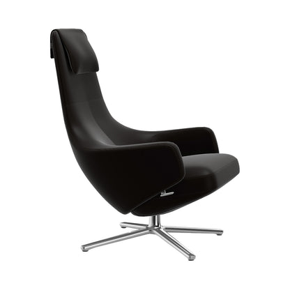 Repos Lounge Chair | Premium Leather Chocolate 68