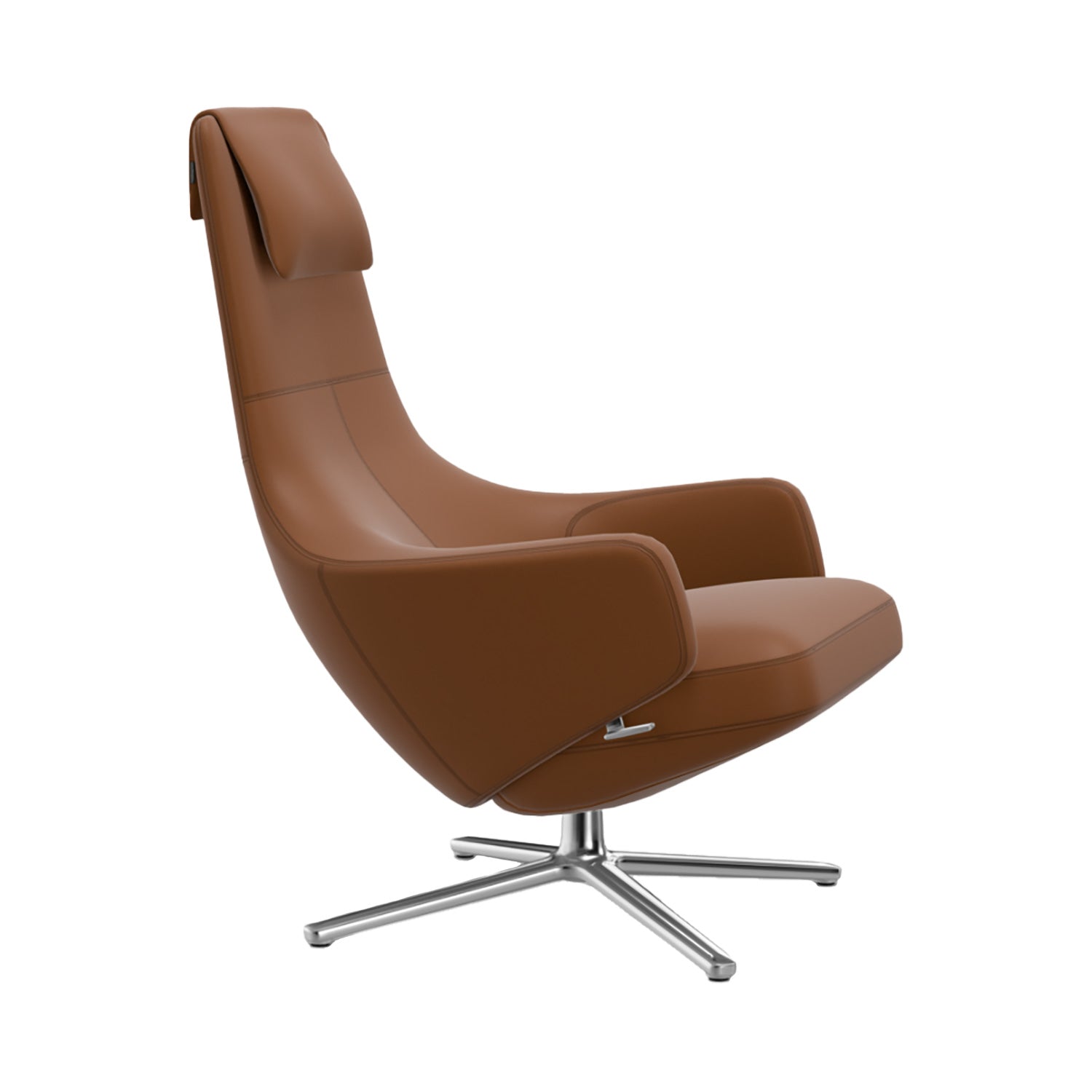 Repos Lounge Chair | Premium Leather Cognac 97
