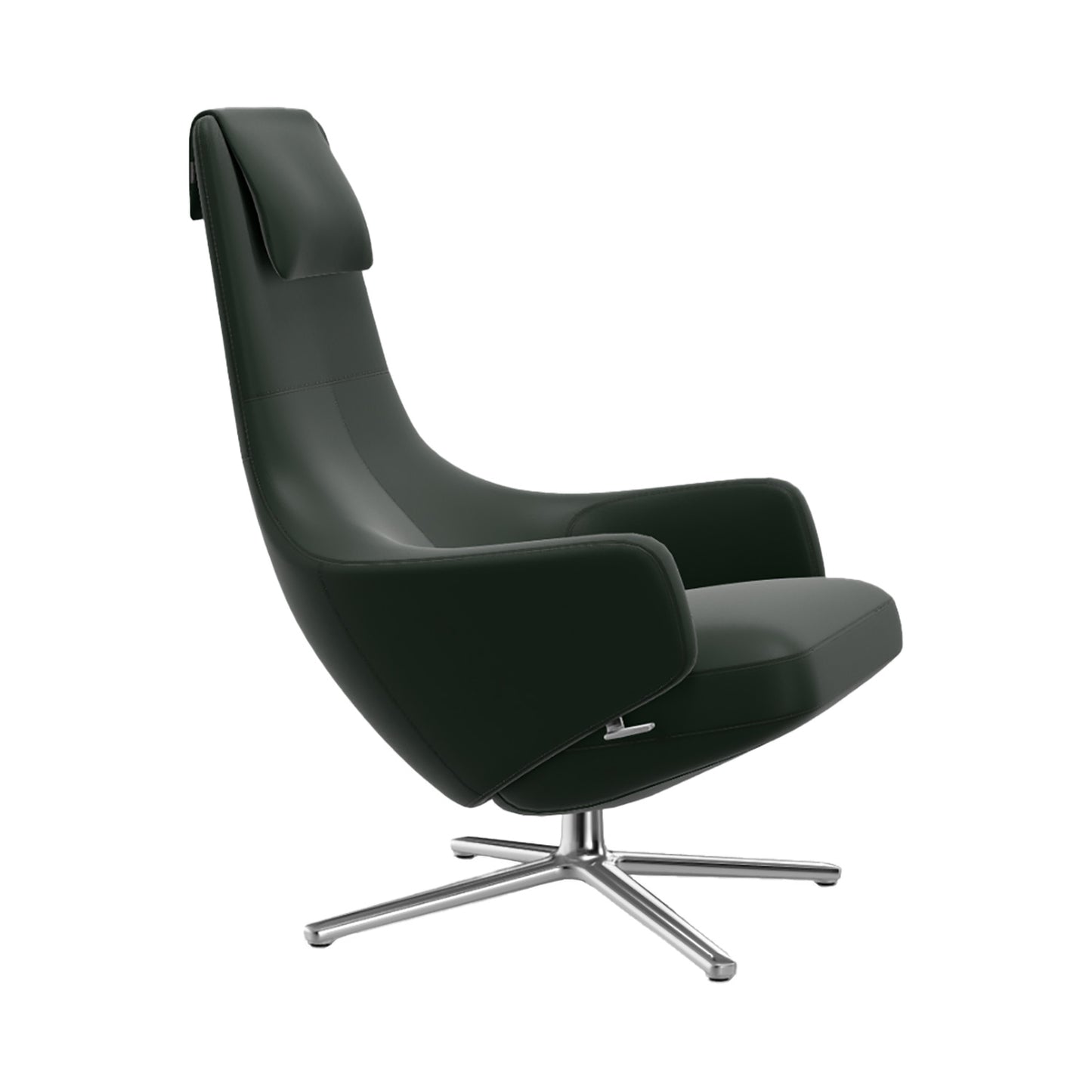 Repos Lounge Chair | Premium Leather Jade 59