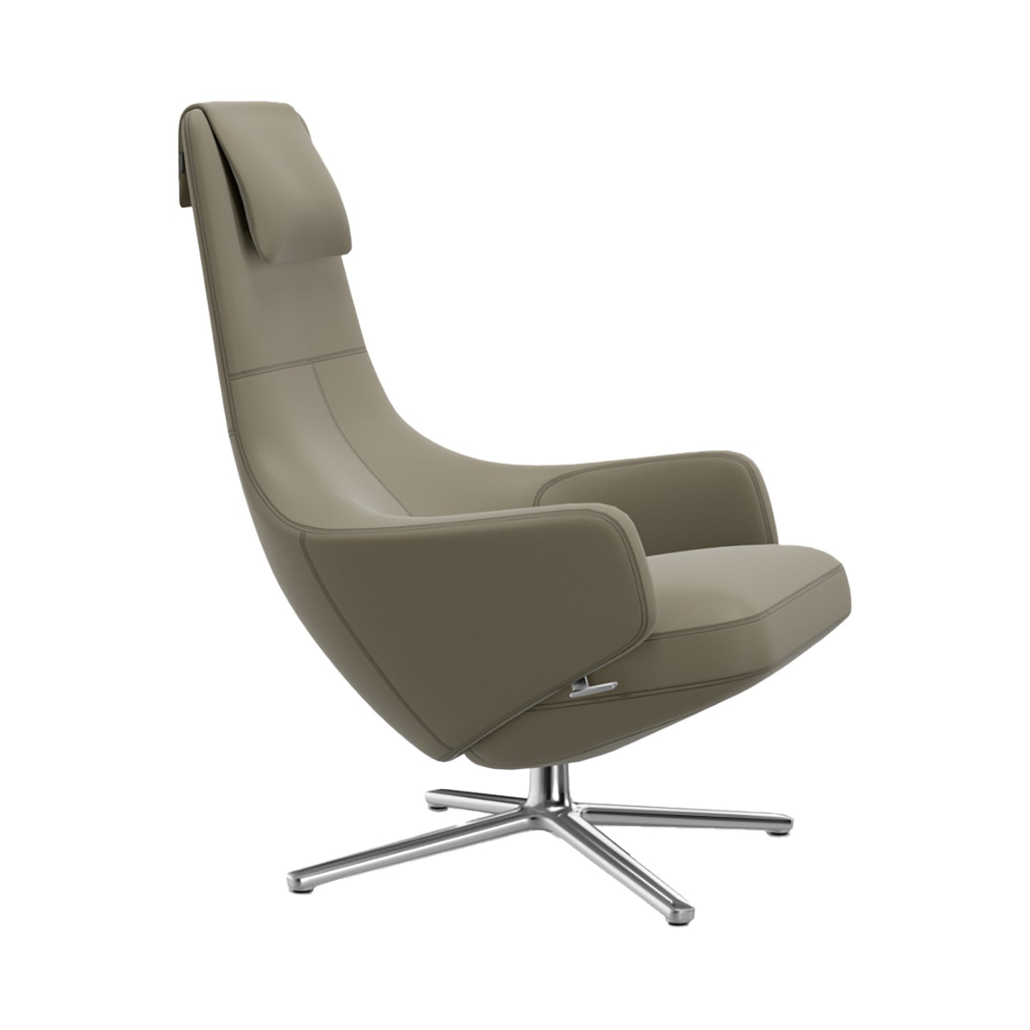Repos Lounge Chair | Premium Leather Sand 71