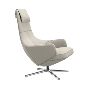 Repos Lounge Chair | Premium Leather Snow 72