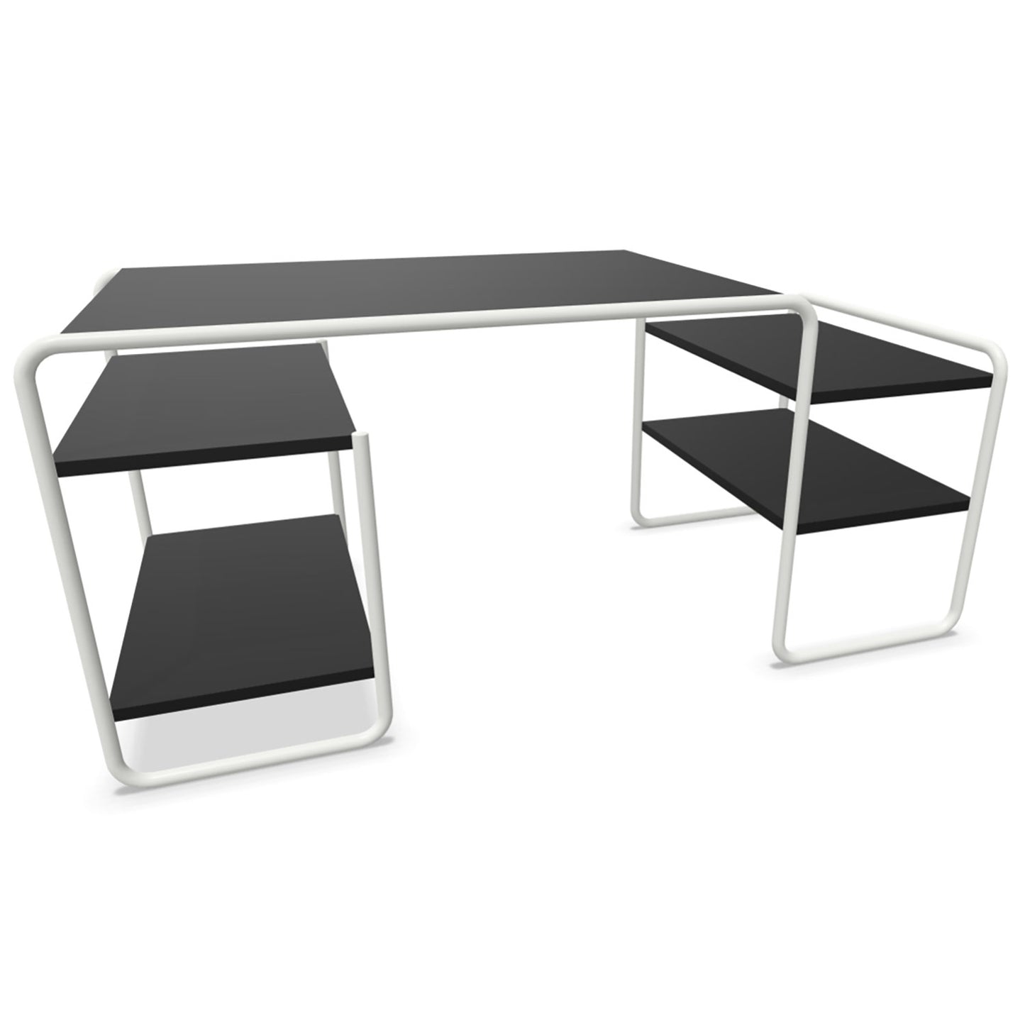 S285 Desk | Black Lacquered Ash
