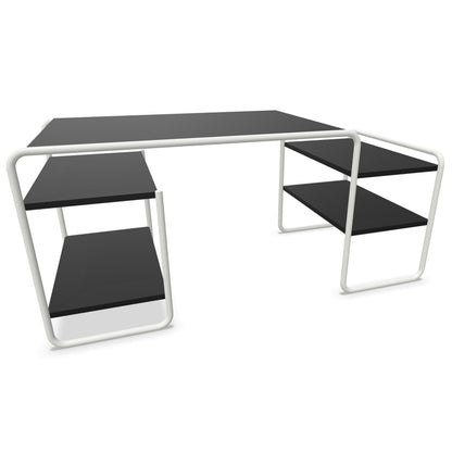 S285 Desk | Black Lacquered Ash
