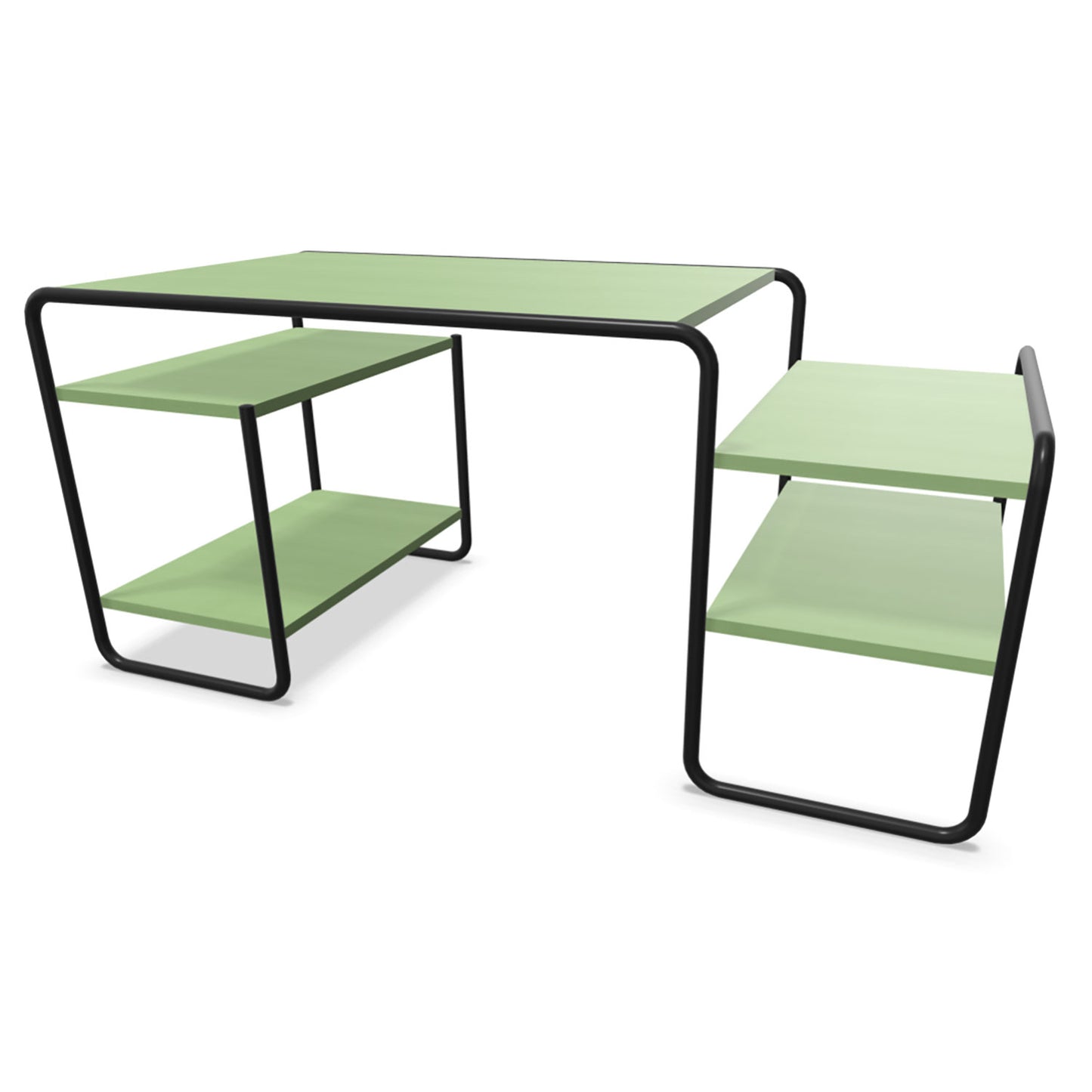 S285 Desk | Reed Green Stained Ash