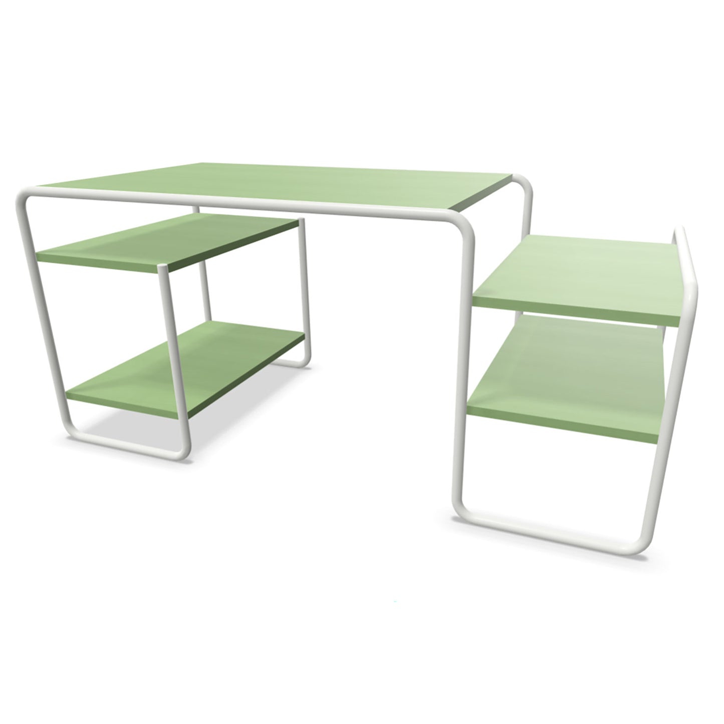 S285 Desk | Reed Green Stained Ash