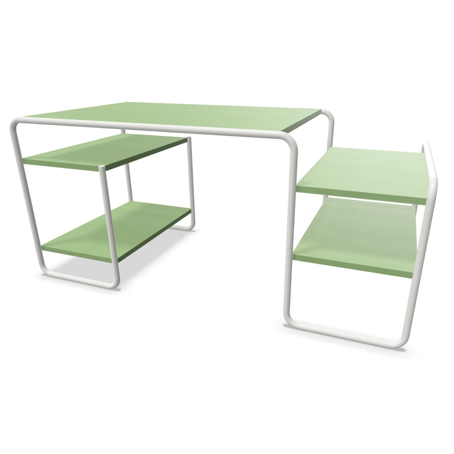 S285 Desk | Reed Green Stained Ash