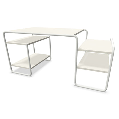 S285 Desk | White Lacquered Ash