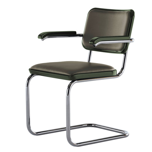 S64 Jil Sander Serious Edition | Graphite Green Leather and Wood