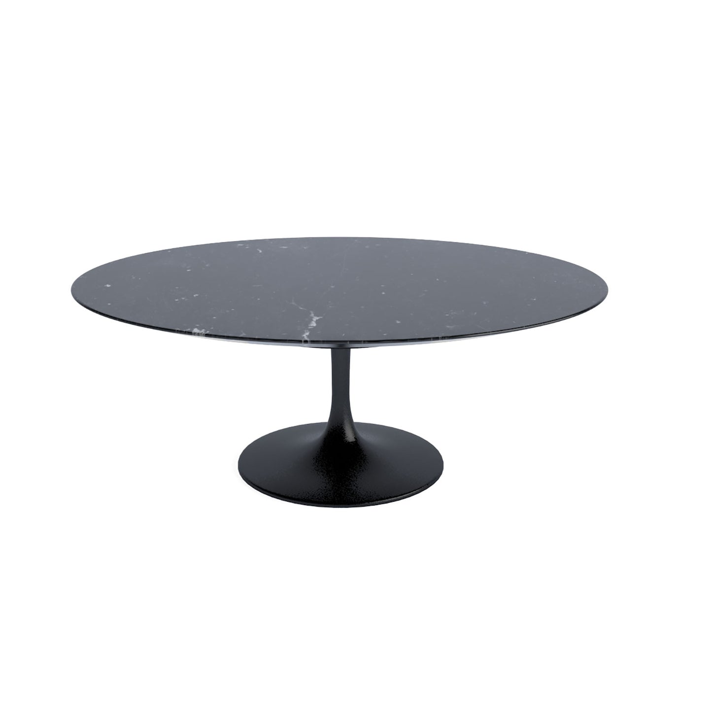 Saarinen Coffee Table 107cm | Black Nero Marquina Marble Top