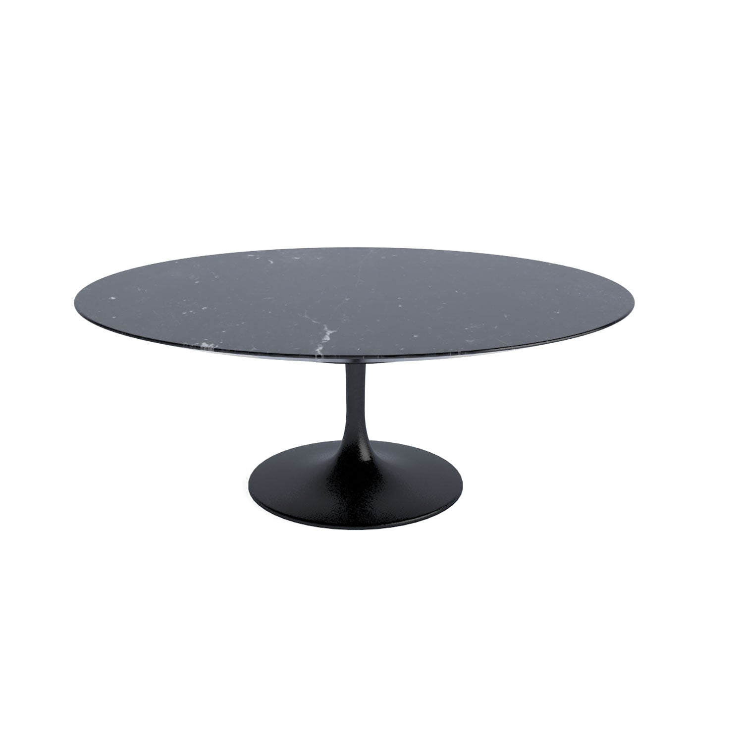 Saarinen Coffee Table 107cm | Black Nero Marquina Marble Top