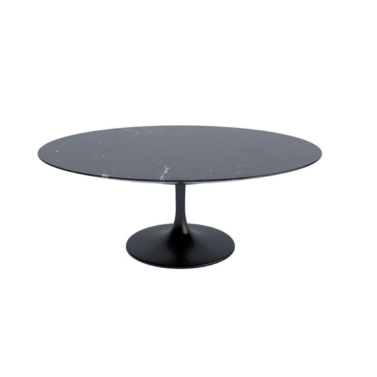 Saarinen Coffee Table 107cm | Black Nero Marquina Marble Top