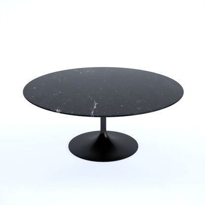 Saarinen Coffee Table 91cm | Black Nero Marquina Marble Top