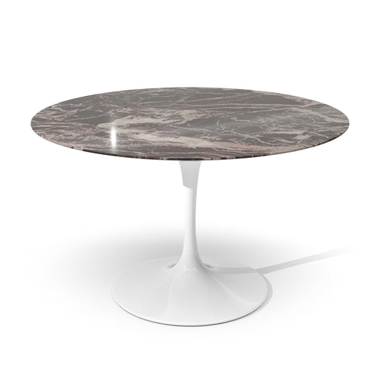Saarinen Round Dining Table | Rosso Rubino Marble Top