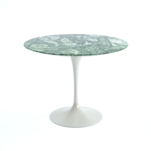 Saarinen Round Dining Table | Green Verdi Alpi Marble Top