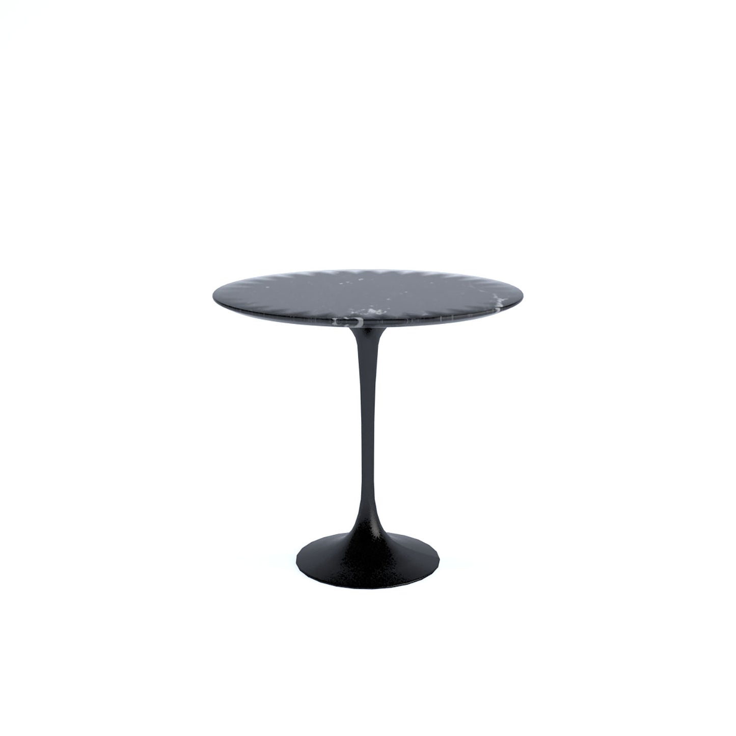 Saarinen Side Table | Black Nero Marquina Marble Top