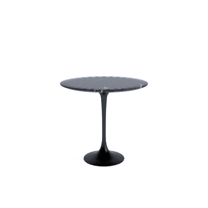 Saarinen Side Table | Black Nero Marquina Marble Top
