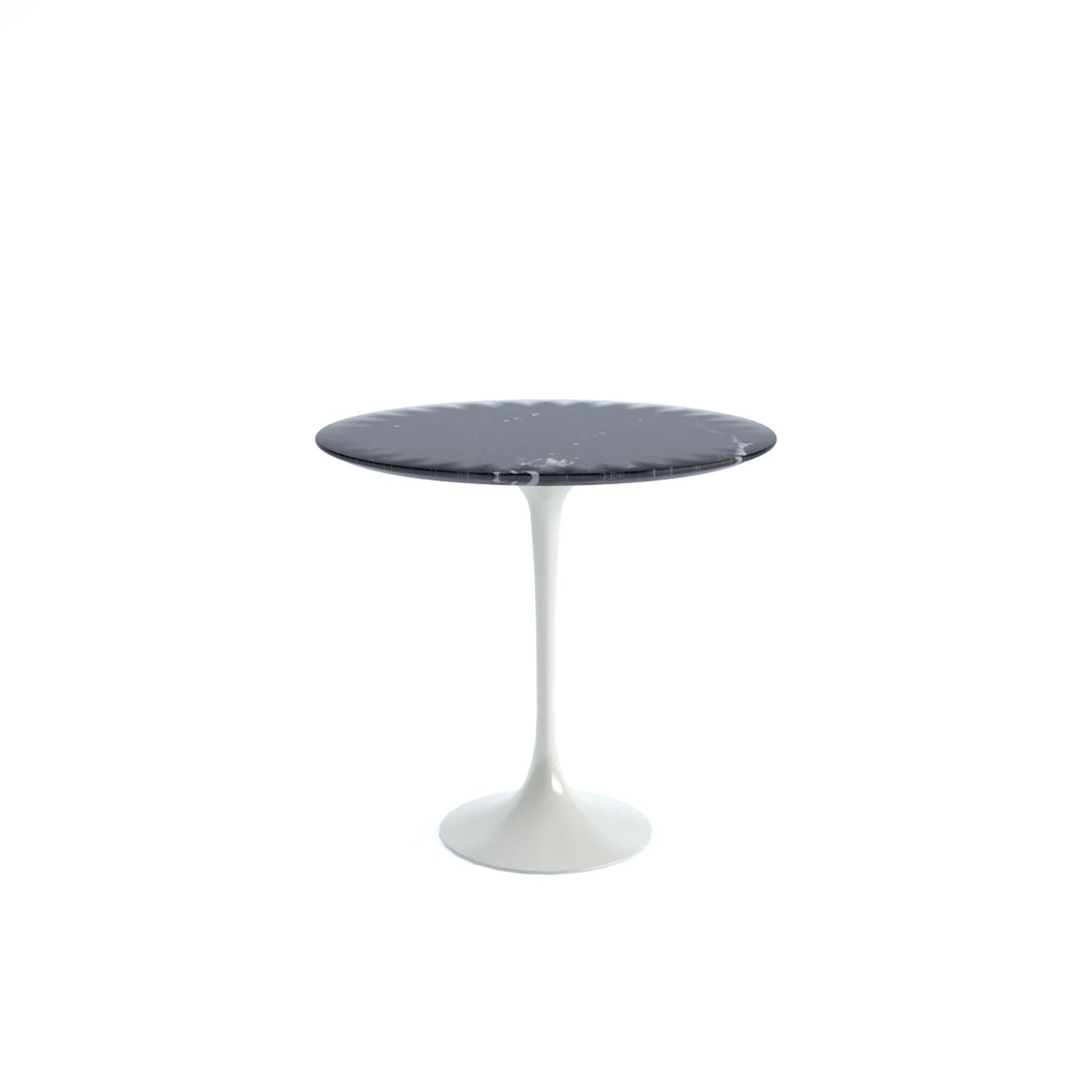Saarinen Side Table | Black Nero Marquina Marble Top
