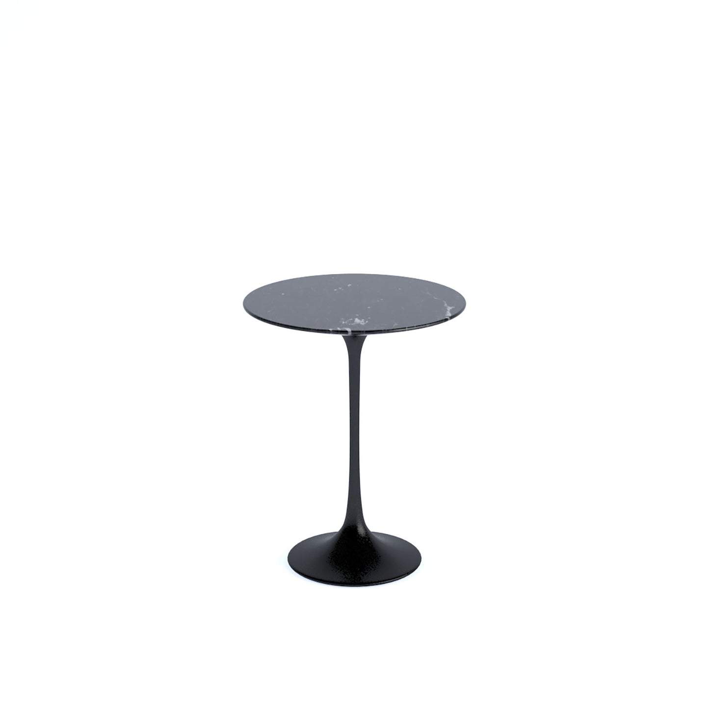 Saarinen Side Table | Black Nero Marquina Marble Top