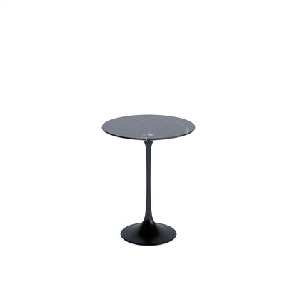 Saarinen Side Table | Black Nero Marquina Marble Top