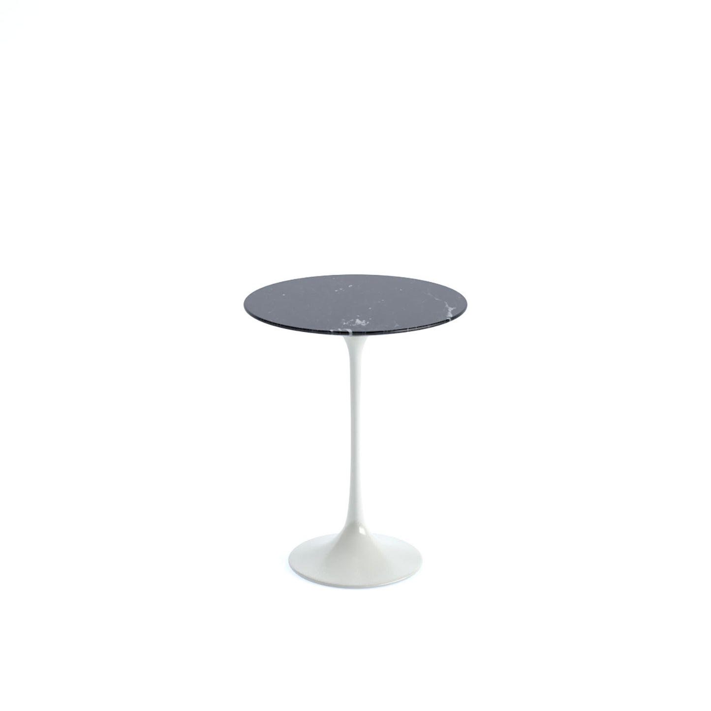 Saarinen Side Table | Black Nero Marquina Marble Top
