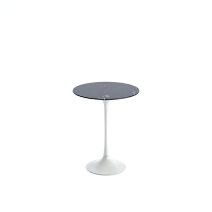 Saarinen Side Table | Black Nero Marquina Marble Top