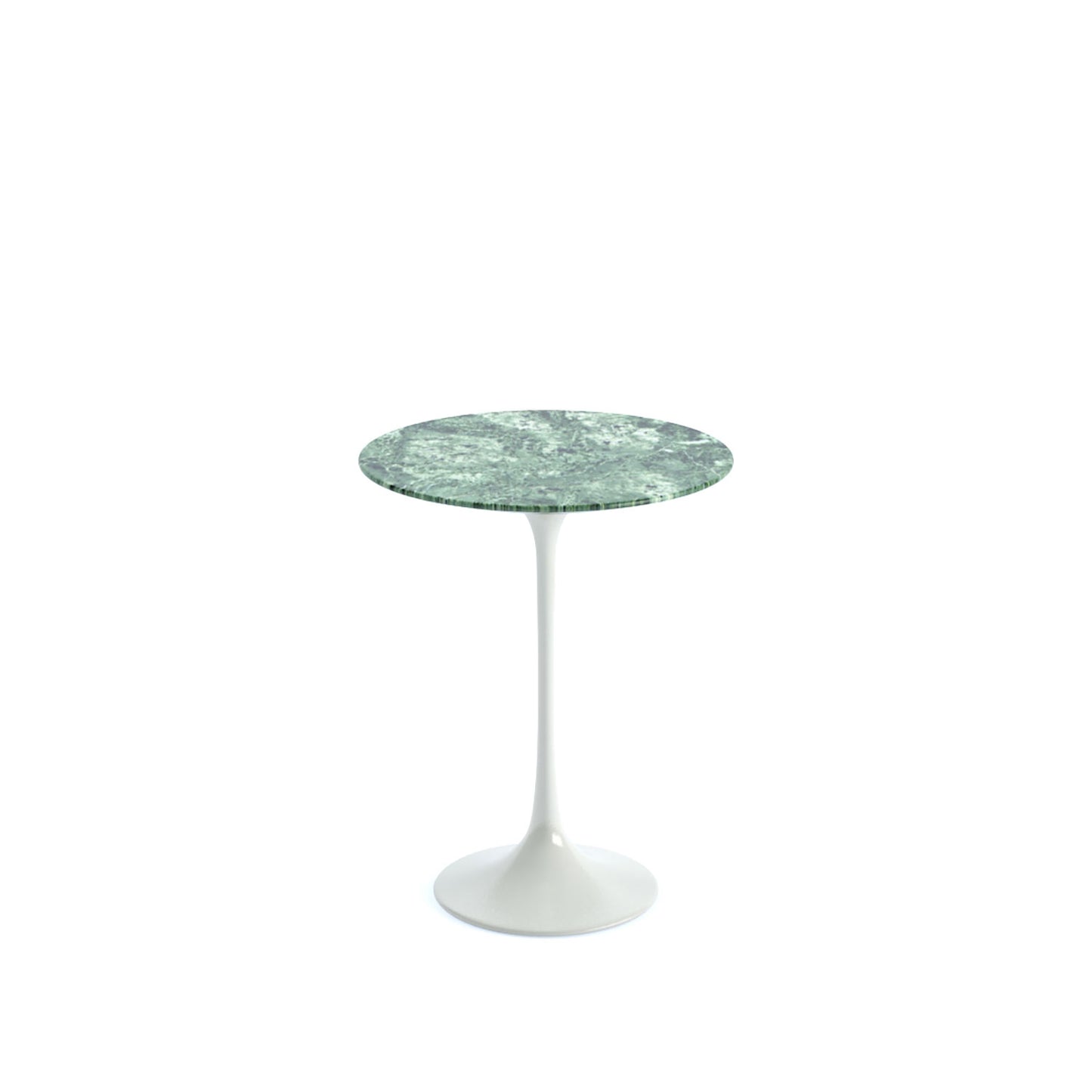 Saarinen Side Table | Green Verdi Alpi Marble Top